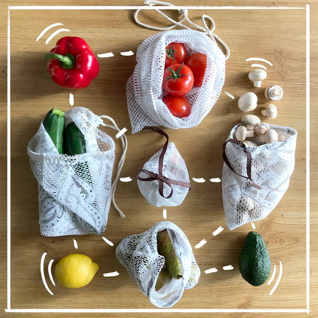 woreczki przechowywanie owoców i warzyw